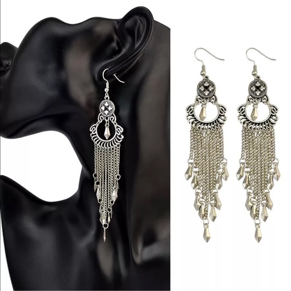 Vintage chandelier earrings